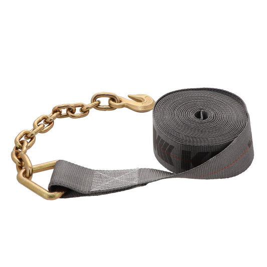 3" by 30' Rhino MAX Chain Anchor Winch Strap - Kinedyne
