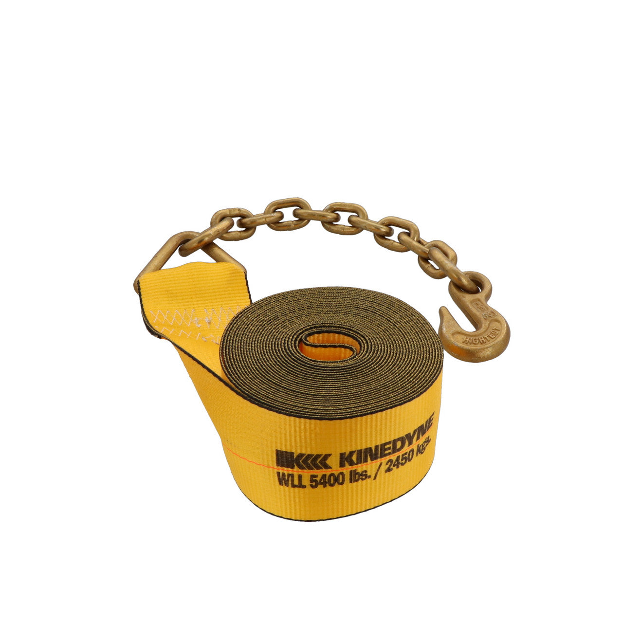 4" by 30' Chain Anchor Winch Strap - Kinedyne