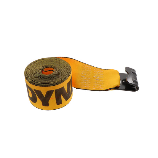 4" by 30' Flat Hook Winch Strap - Kinedyne