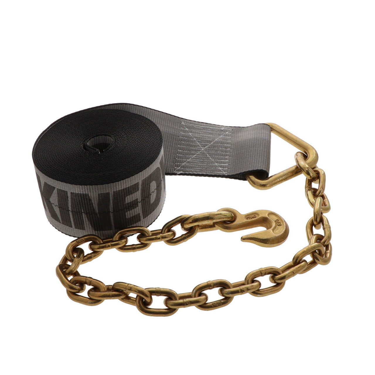 Kinedyne 4" by 30' Rhino MAX Chain Anchor Winch Strap 30" Chain End