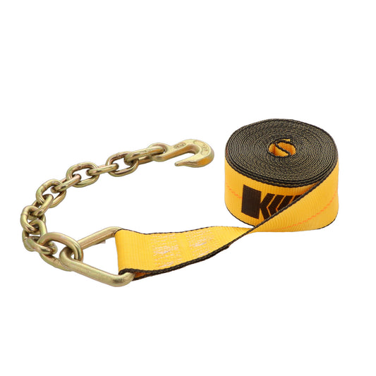 3" by 50' Chain Anchor Winch Strap - Kinedyne